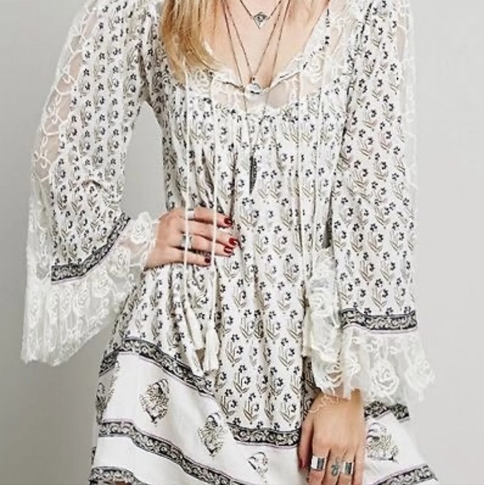 Free People Floral-Print dress